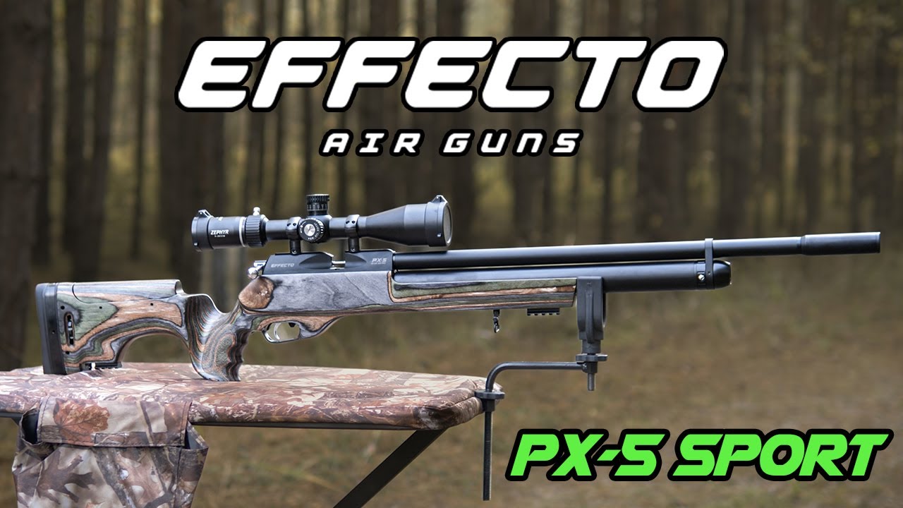 EFFECTO Airguns PX-5 Sport - nová značka v naší nabídce