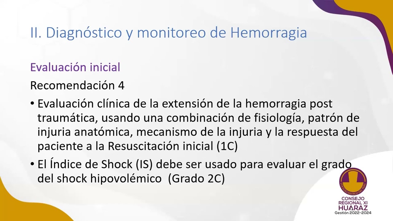 Manejo de Hemorragia Masiva Post Trauma 5Ta Edici&oacute;n 2019