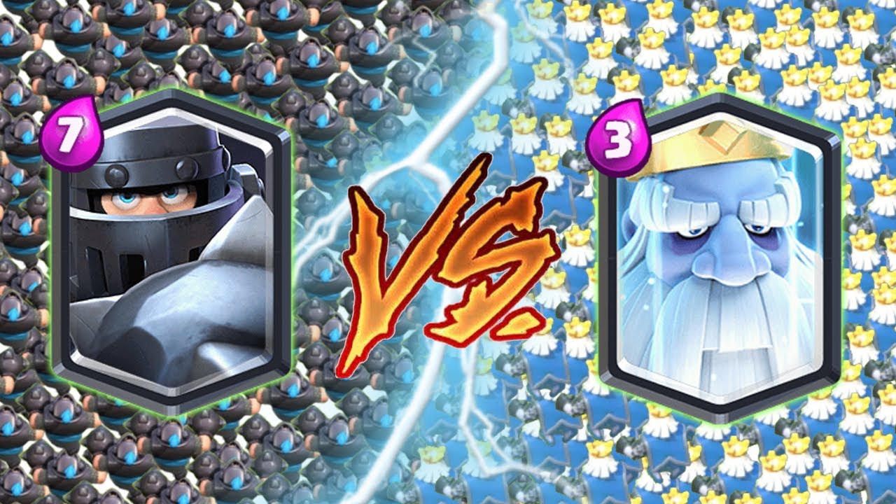MEGA KNIGHT VS ROYAL GHOST- Clash Royale Challenge #268