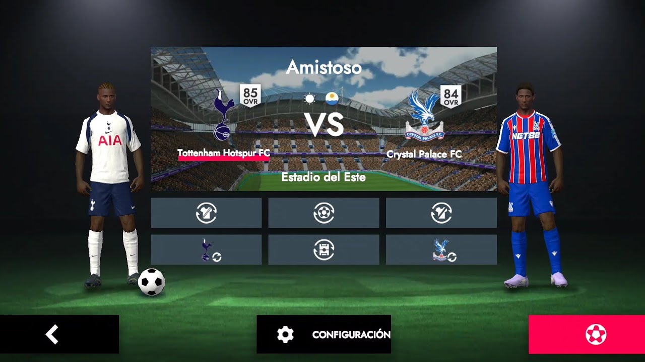TOTTENHAM HOTSPUR FC VS CRYSTAL PALACE FC PARTIDO FL26 