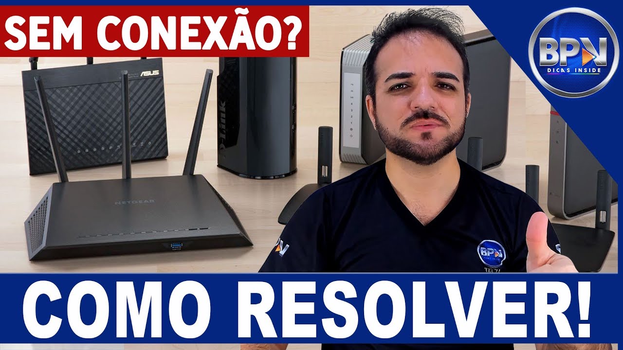 Sua internet est&aacute; com esse PROBLEMA? Veja COMO RESOLVER de Forma F&aacute;cil!