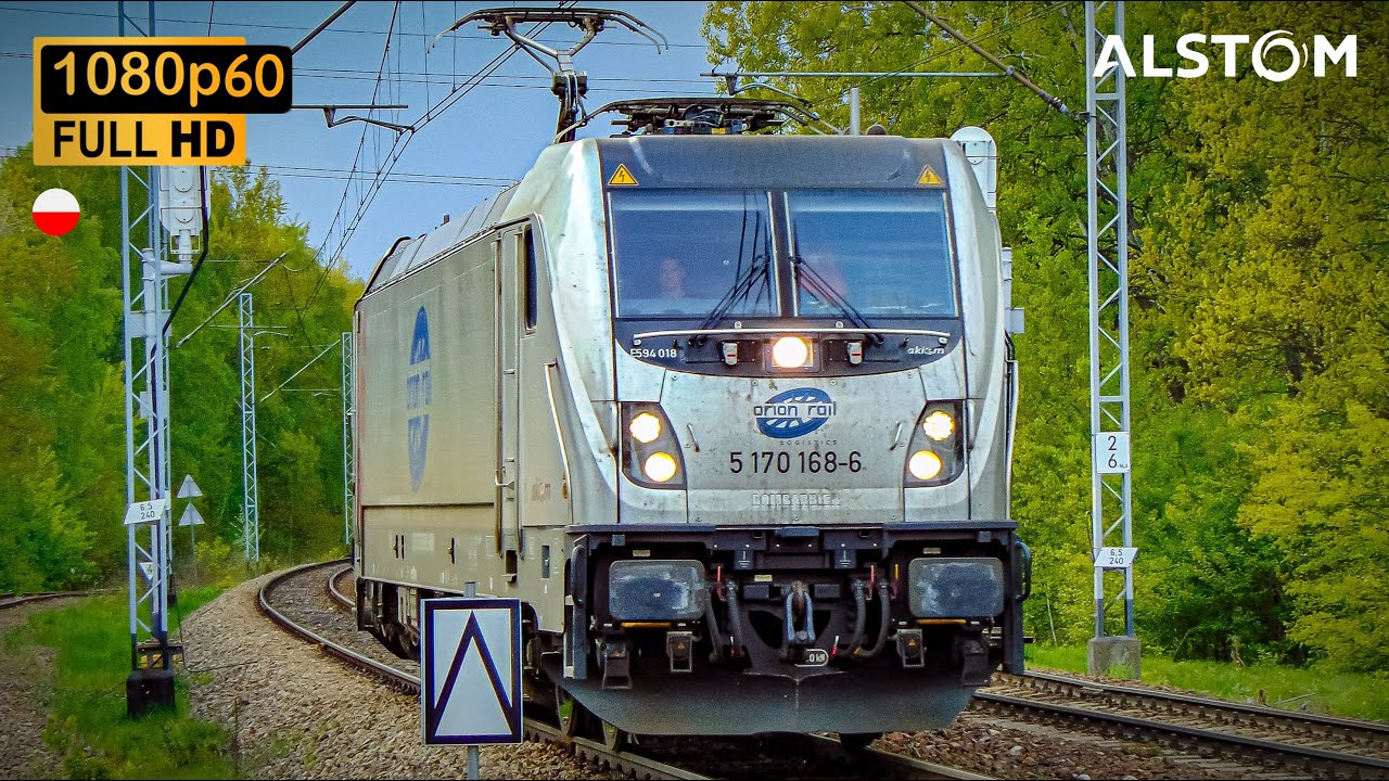 Bombardier TRAXX & Siemens EuroSprinter - Mix Składów