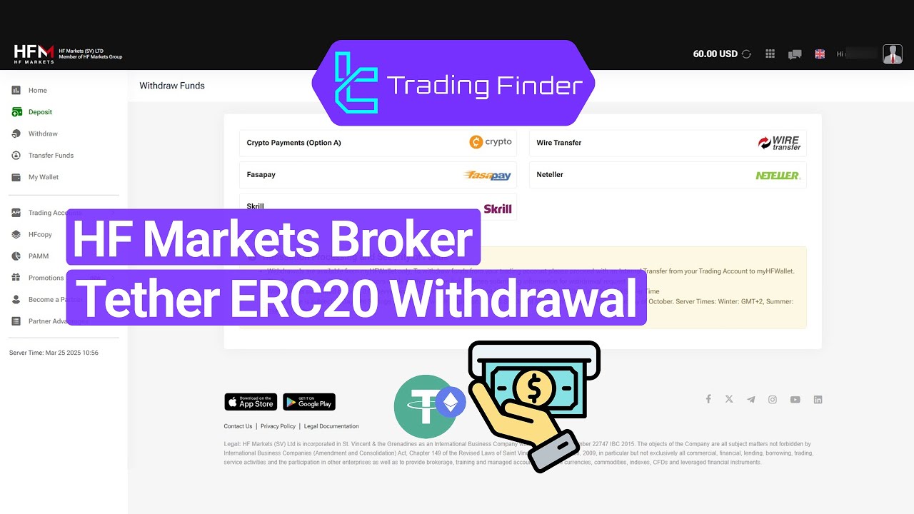 ✅ HFM ERC20 Withdrawal 2025 [Receive USDT in 10 Minutes] | Tradingfiner
