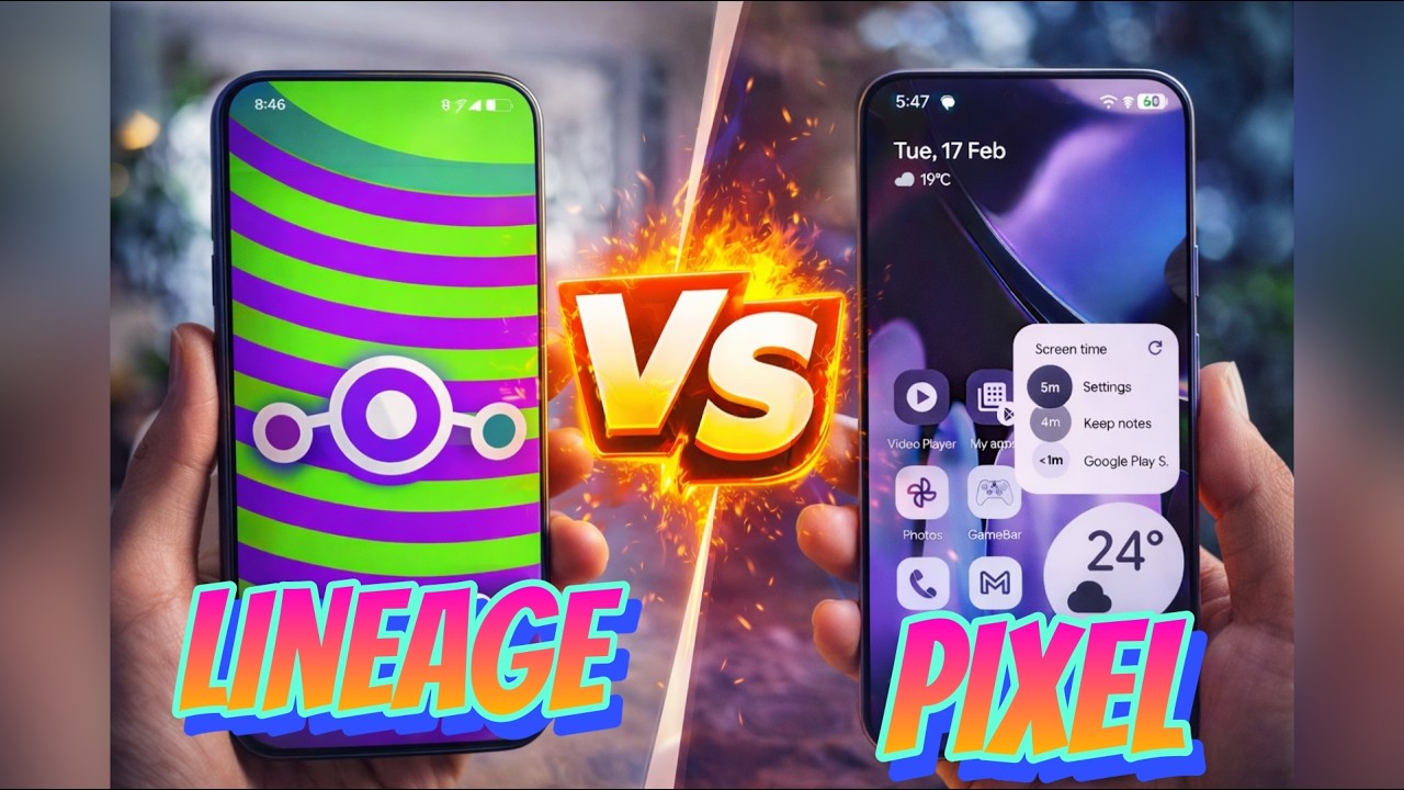 LineageOS против PixelOS 🔥 Лучшая кастомная прошивка для Android 16 в 2026 году? Полное сравнение!
