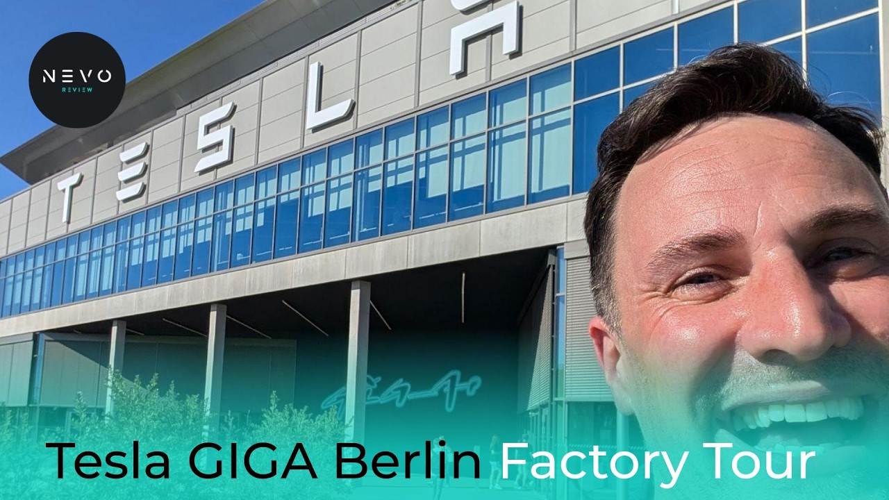 Экскурсия по заводу Tesla Gigafactory в Берлине