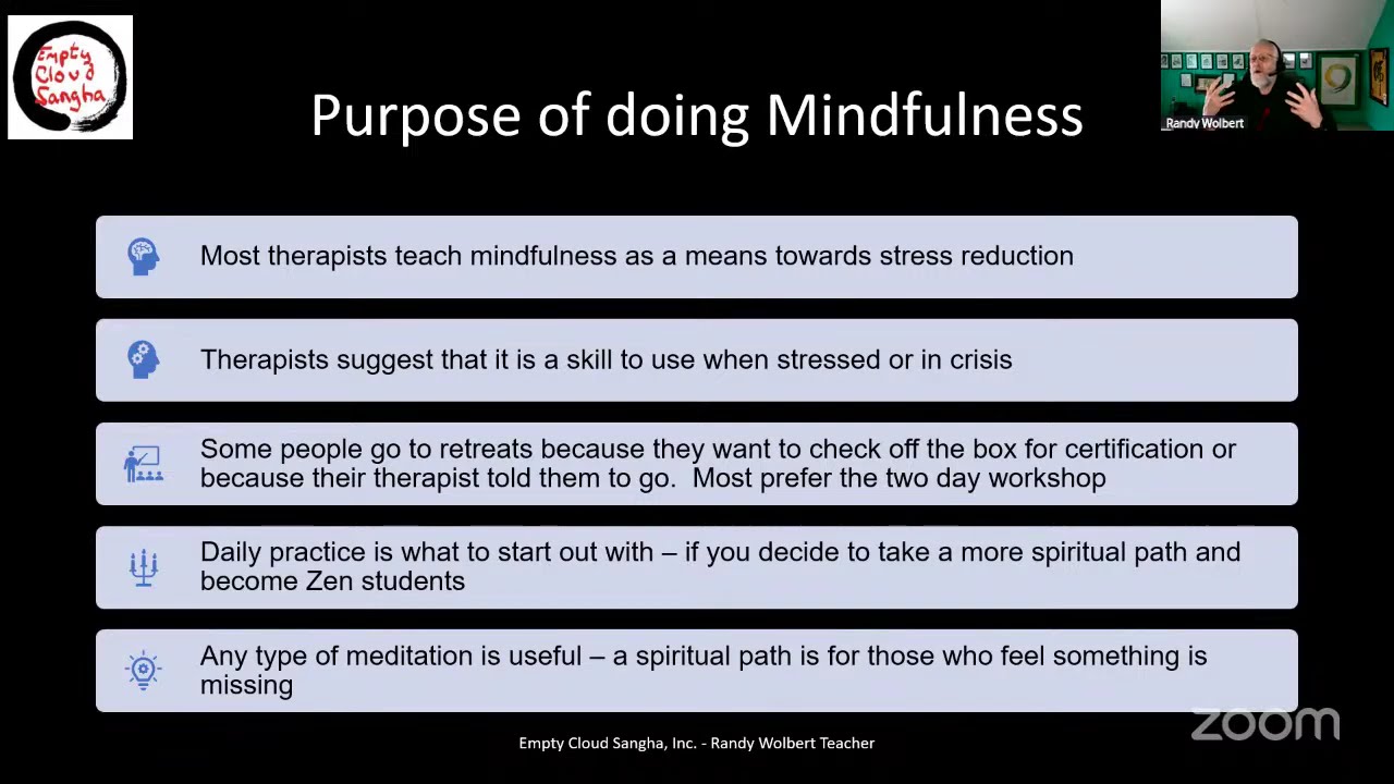 Randy Wolbert – Cultivating your own Zen Garden
