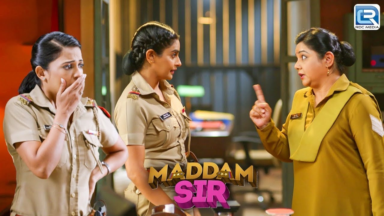 Pushpa Ji और Karishma Singh काम छोड़ लग गई एक दूसरे से लड़ने || Maddam Sir || Full Episode 718