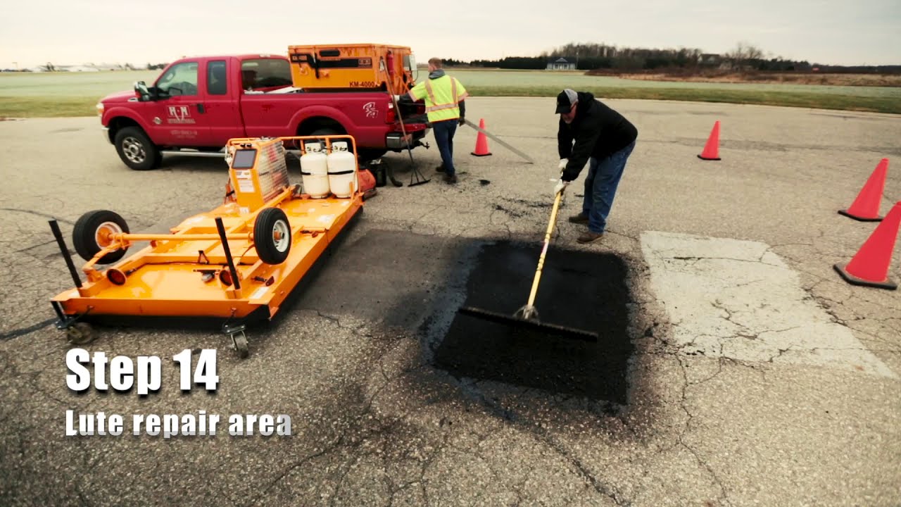 Infrared Asphalt Repair Training - KM International
