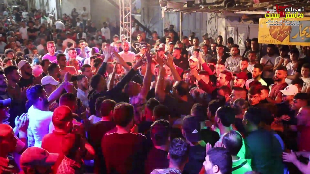 استقبال ناري للعريس قسام حماد مع الفنان ناصر الفارس - مهرجان مخيم قلنديا 2019HD ماستركاسيت