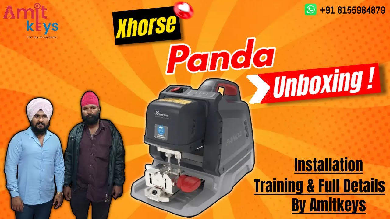 XHORSE PANDA UNBOXING , INSTALLATION , TRAINING AND FULL DETAILS BY AMIT KEYS 