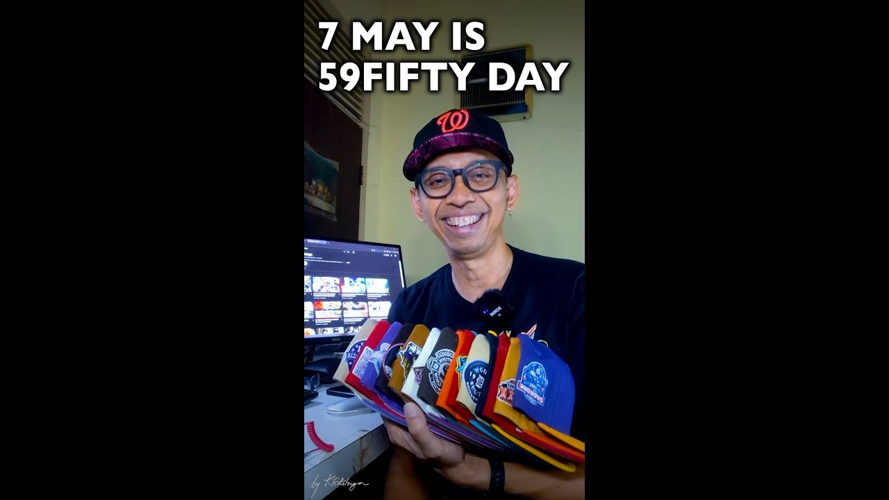 7 Mei Tanggal Terpenting untuk Pencinta Topi New Era 59FIFTY!!!