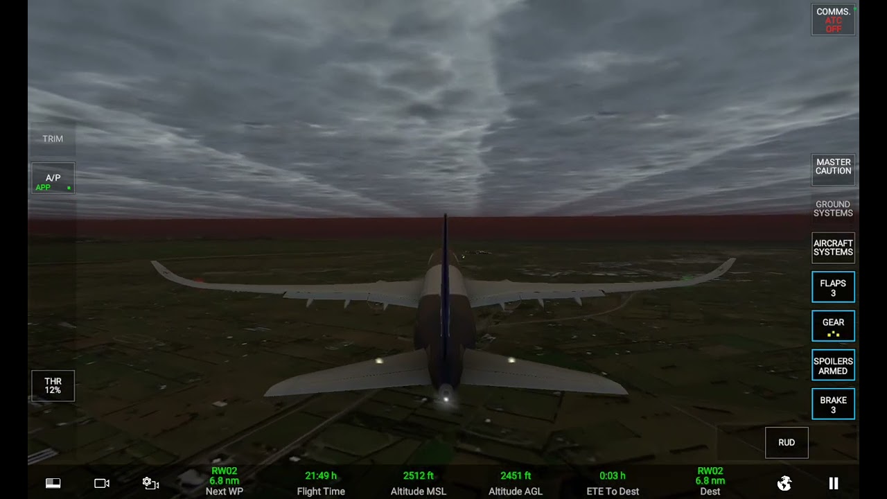 Landing at Christchurch New Zealand (NZCH) [RW02] [Gate 28]