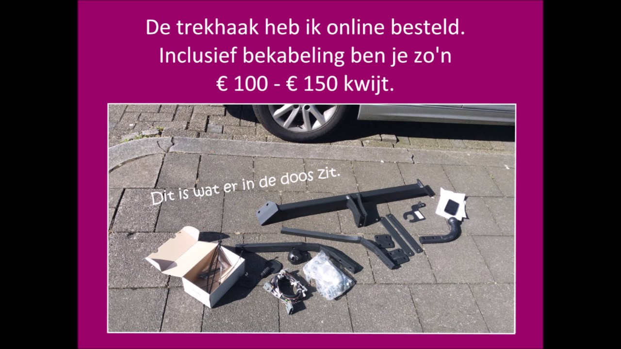 Trekhaak op een auto monteren