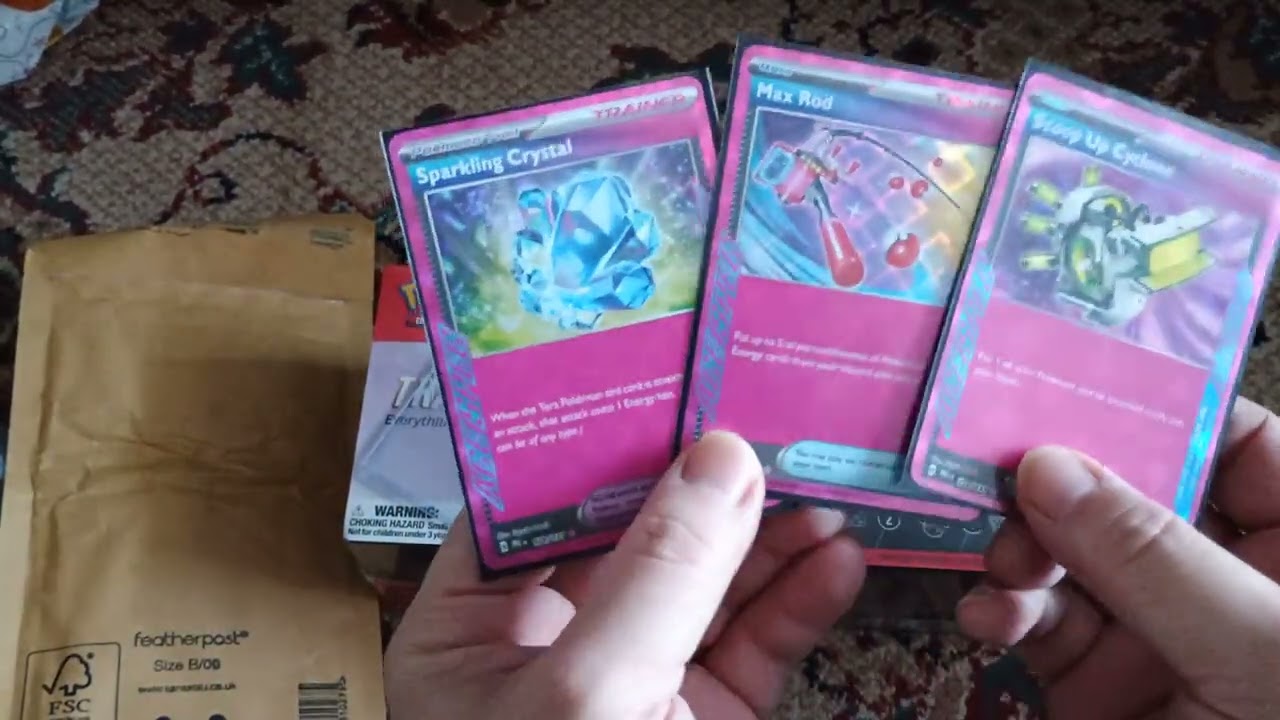 News on UK stock of Pokémon 151 Blooming waters box set and Opening new Pokémon purchases from post.