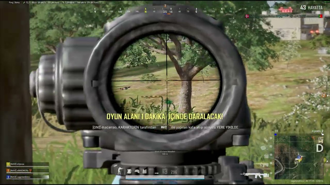 pubg dümenden highlights #2 fenasal video izle
