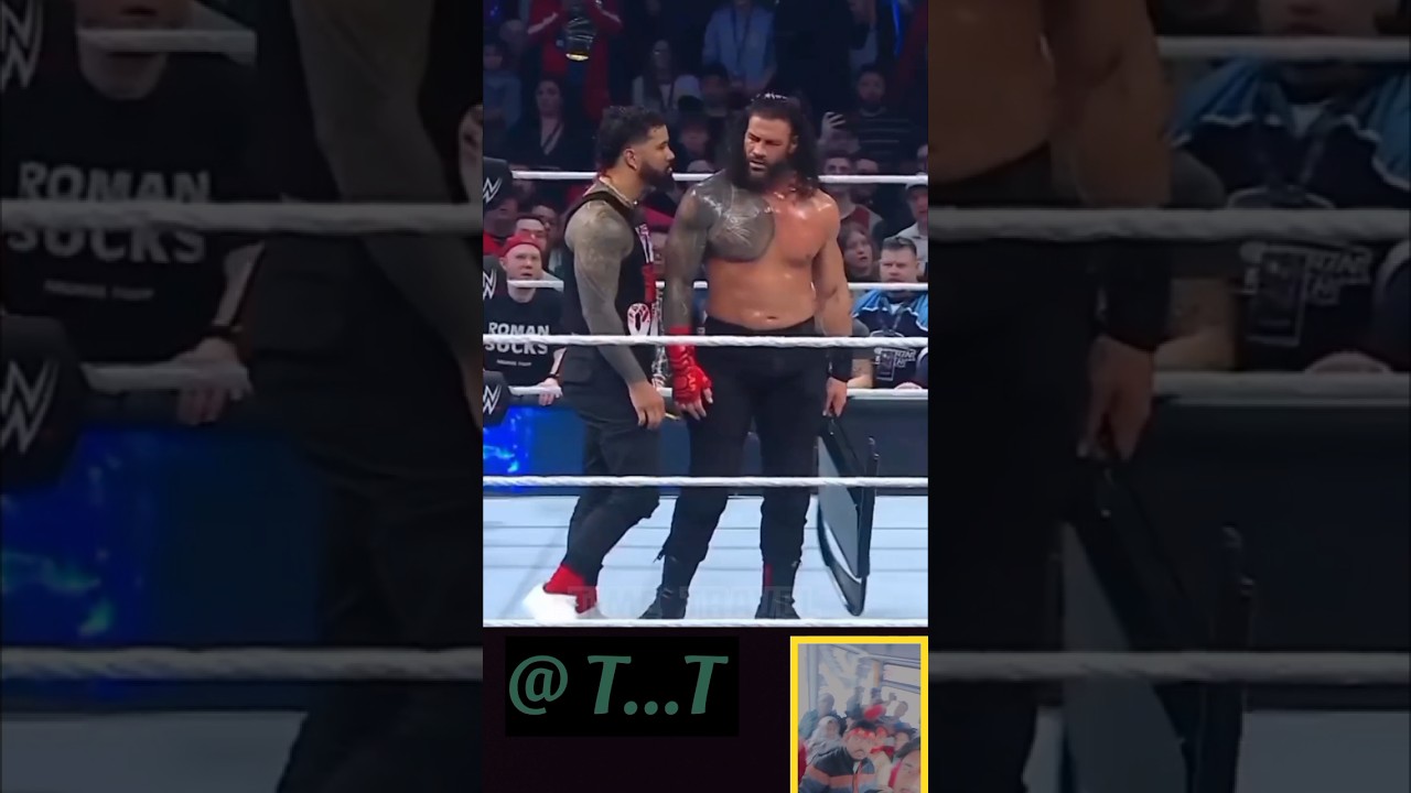 Roman Reigns respect best friend 🧘 fight 🚬