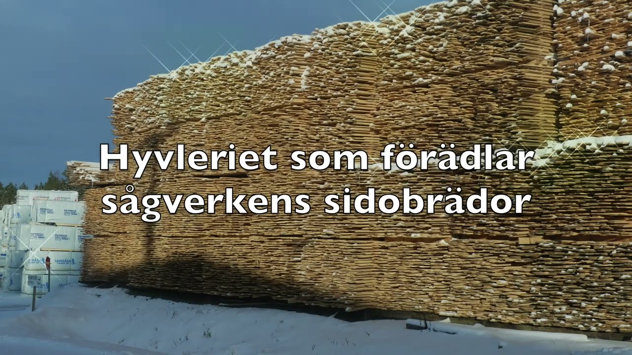 Specialhyvleriet som bara förädlar sidobrädor