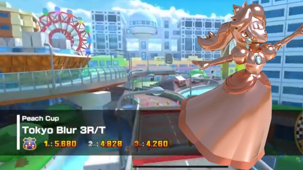 Combo Total en Circuito Tokio 3RX de #mariokarttour #mariokart