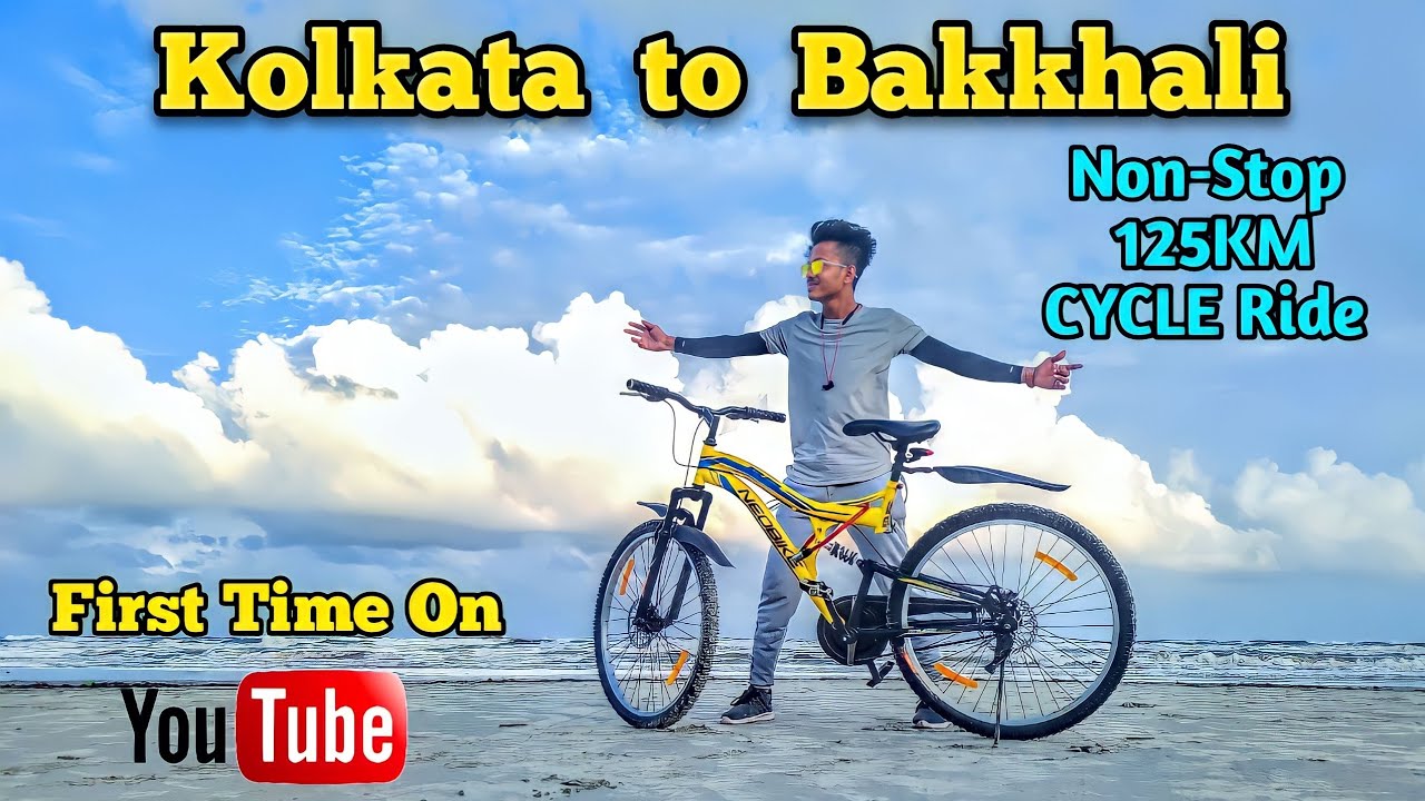 Kolkata to Bakkhali Roadtrip 🛣️Cycle Ride।। First Vlog on YouTube from Kolkata by @vlogswithaminur