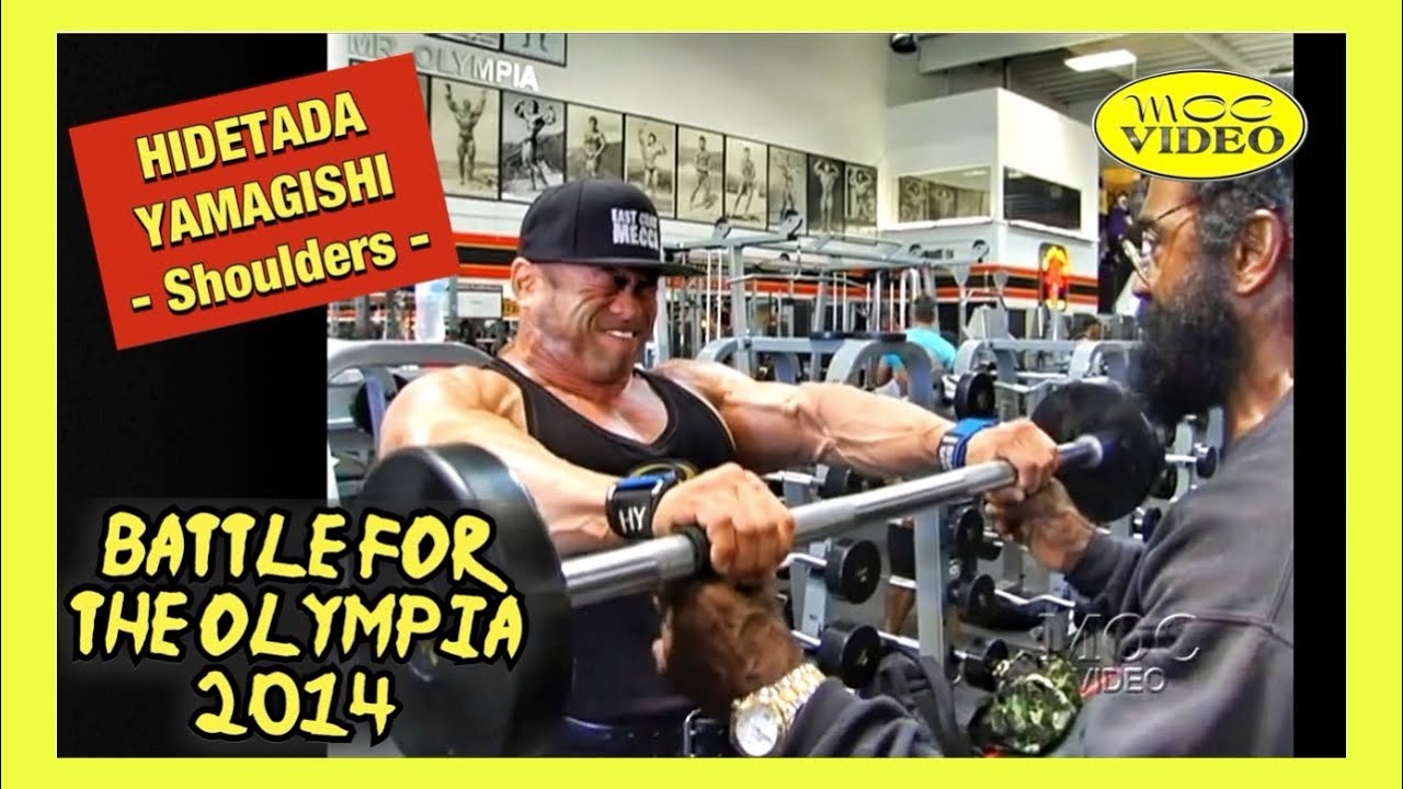 Hidetada Yamagishi - Shoulders - Battle For The Olympia 2014