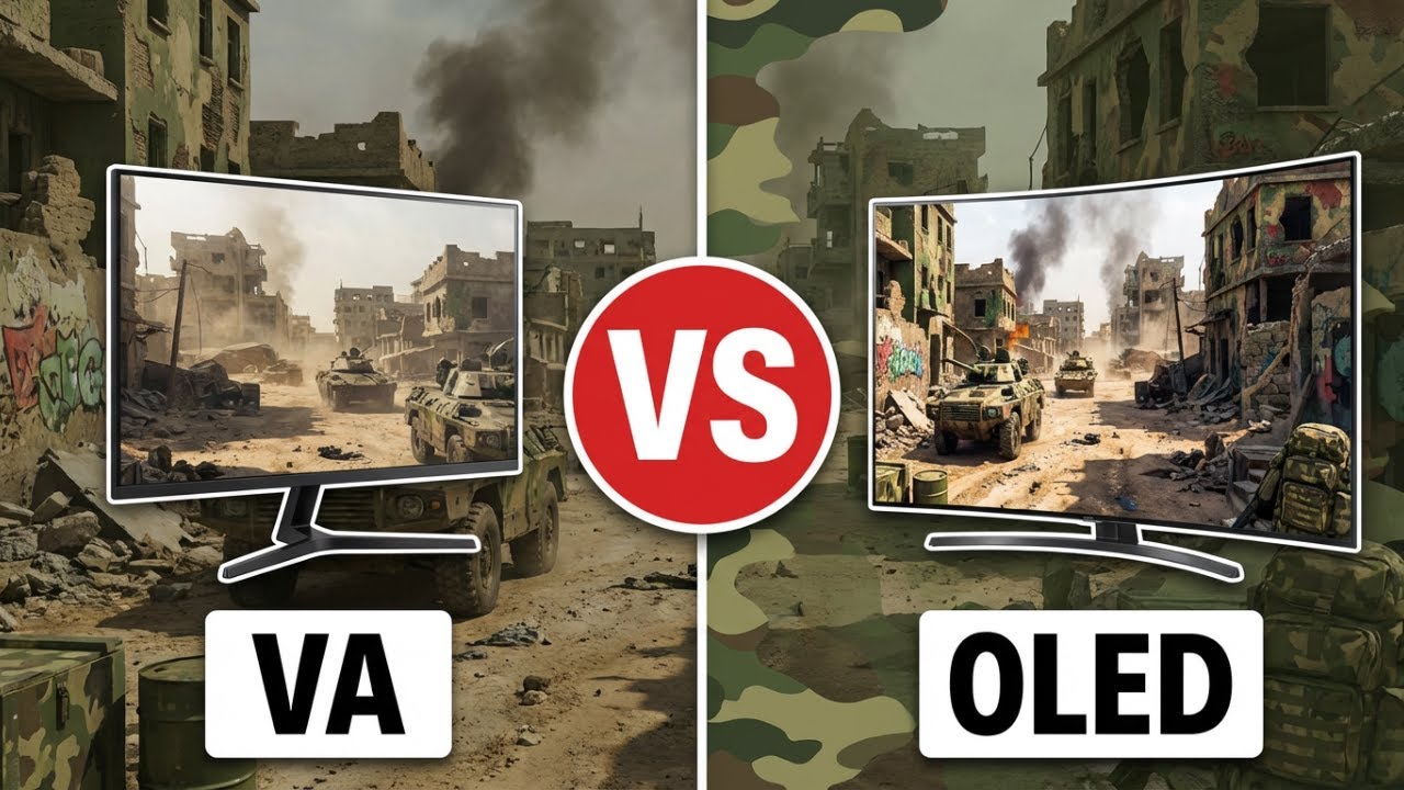 VA против OLED для игр! | Глянцевые против матовых