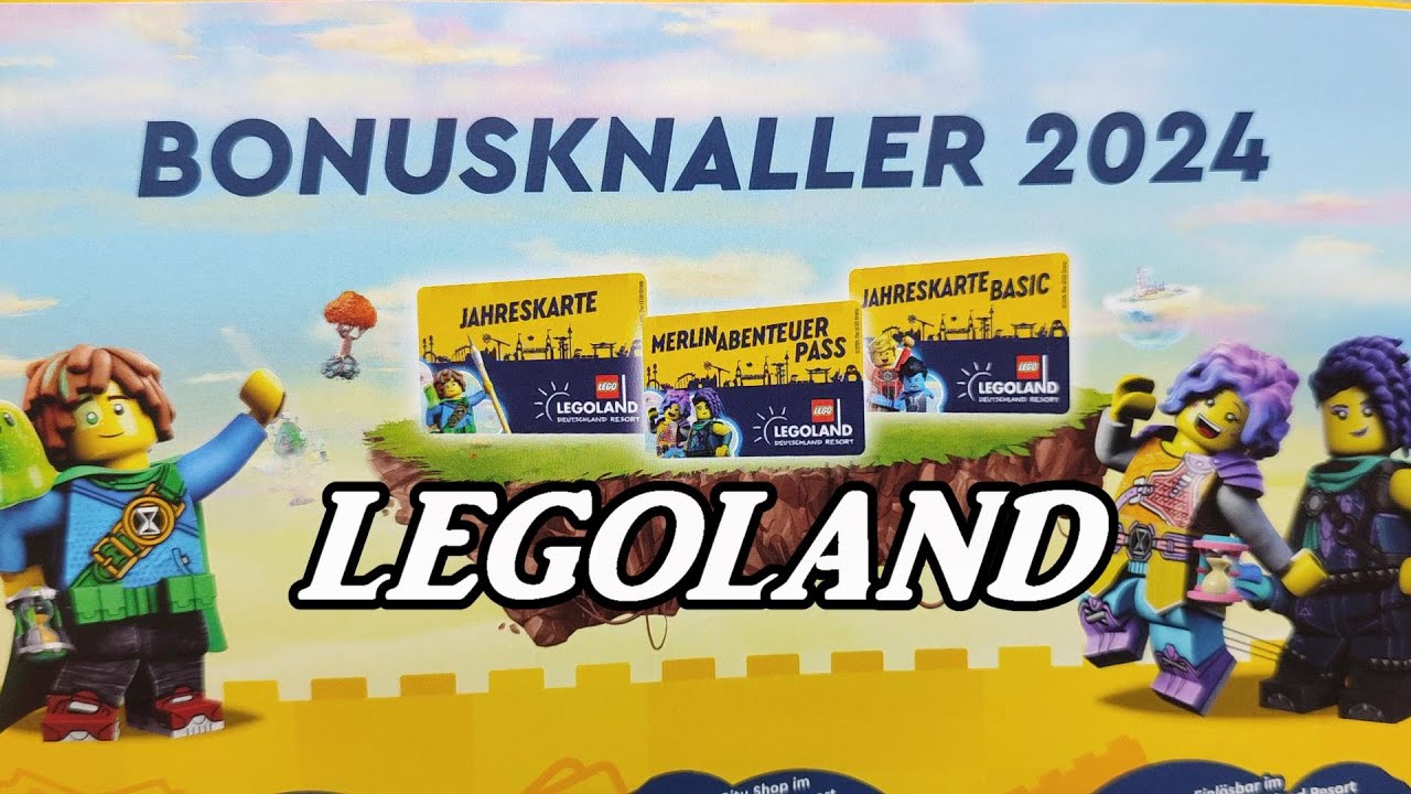 LEGOLAND Deutschland 2024 Gutscheine Jahreskarte / Information