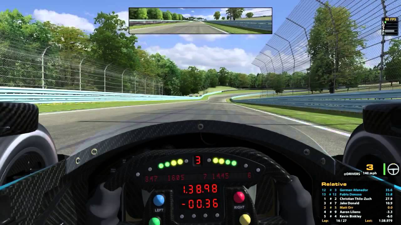 iRacing : Speed + Tactics = Results! (DW12 @ Watkins Glen)