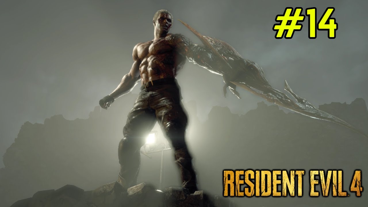 Krauser Boss Fight - Resident Evil 4 Remake Gameplay #14