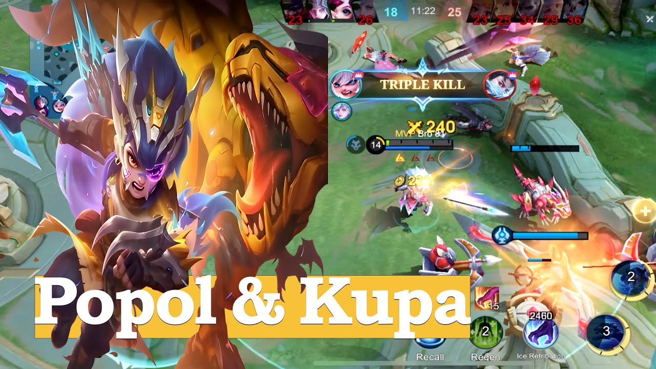 Popol and Kupa Plays as Hyper -- Super Damage in Rank Match ~ MLBB