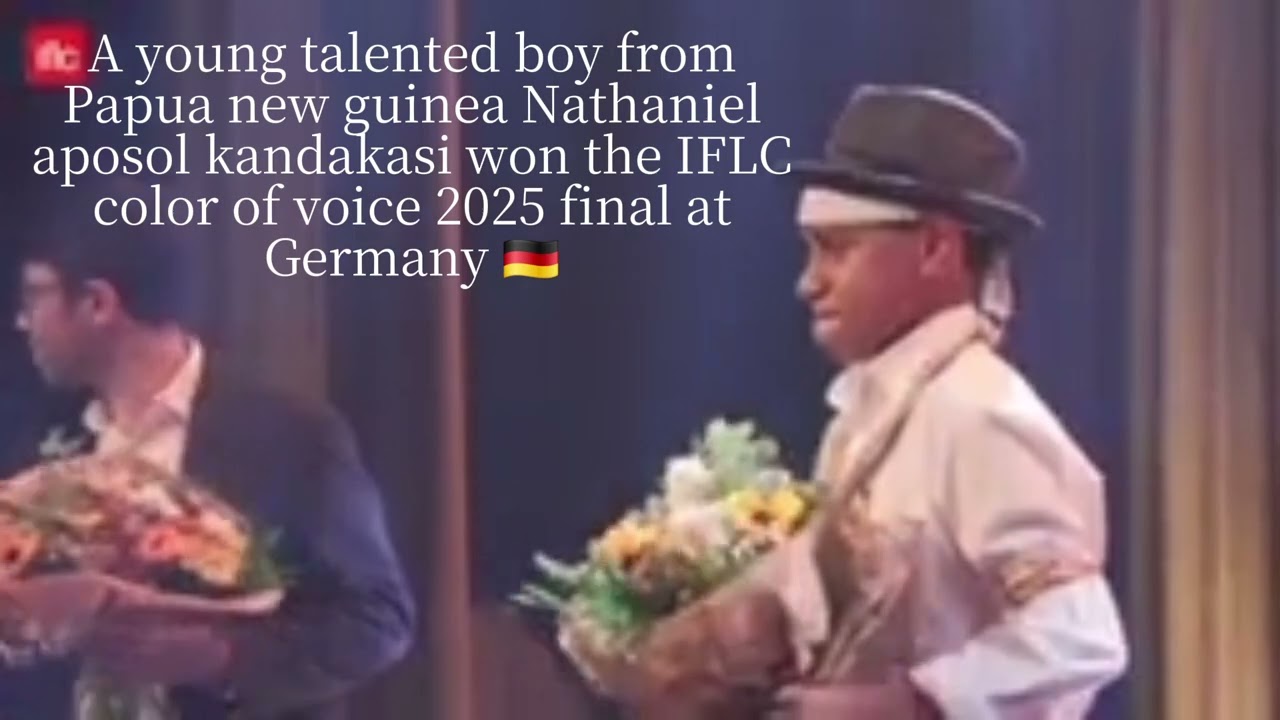 Nathaniel aposol kandakasi won 🏆 the IFLC grand final in Germany 🇩🇪