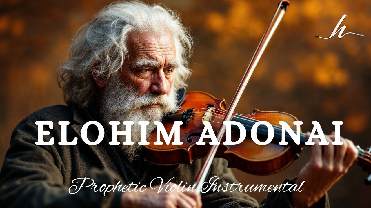 ELOHIM ADONAI/Prophetic Warfare Violin Instrumental/Background Prayer Music 