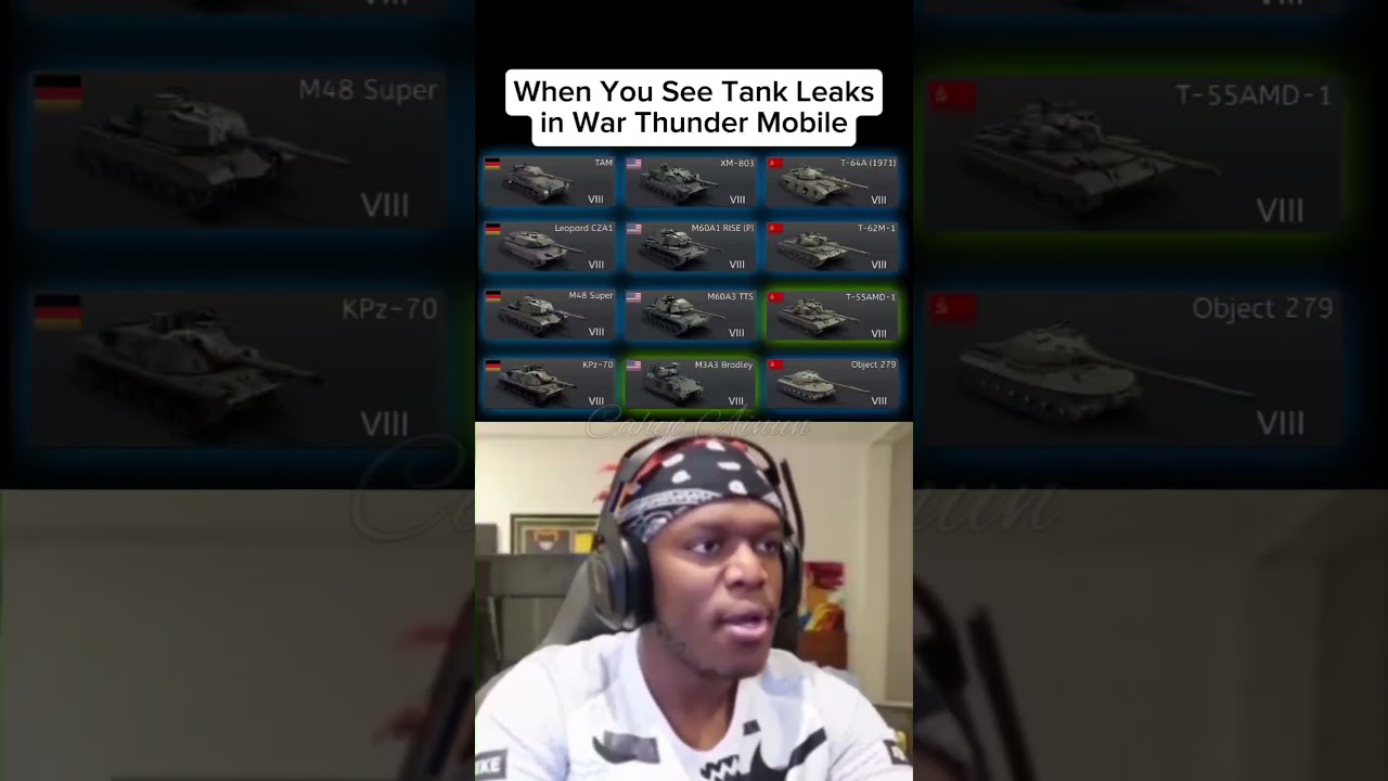 When You See Tank Leaks in War Thunder Mobile