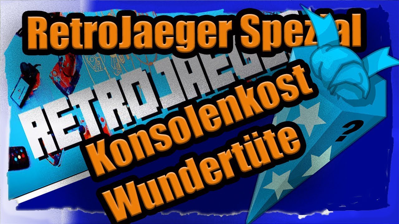 Konsolenkost Wundertüte mit Retrokram - RetroJaeger