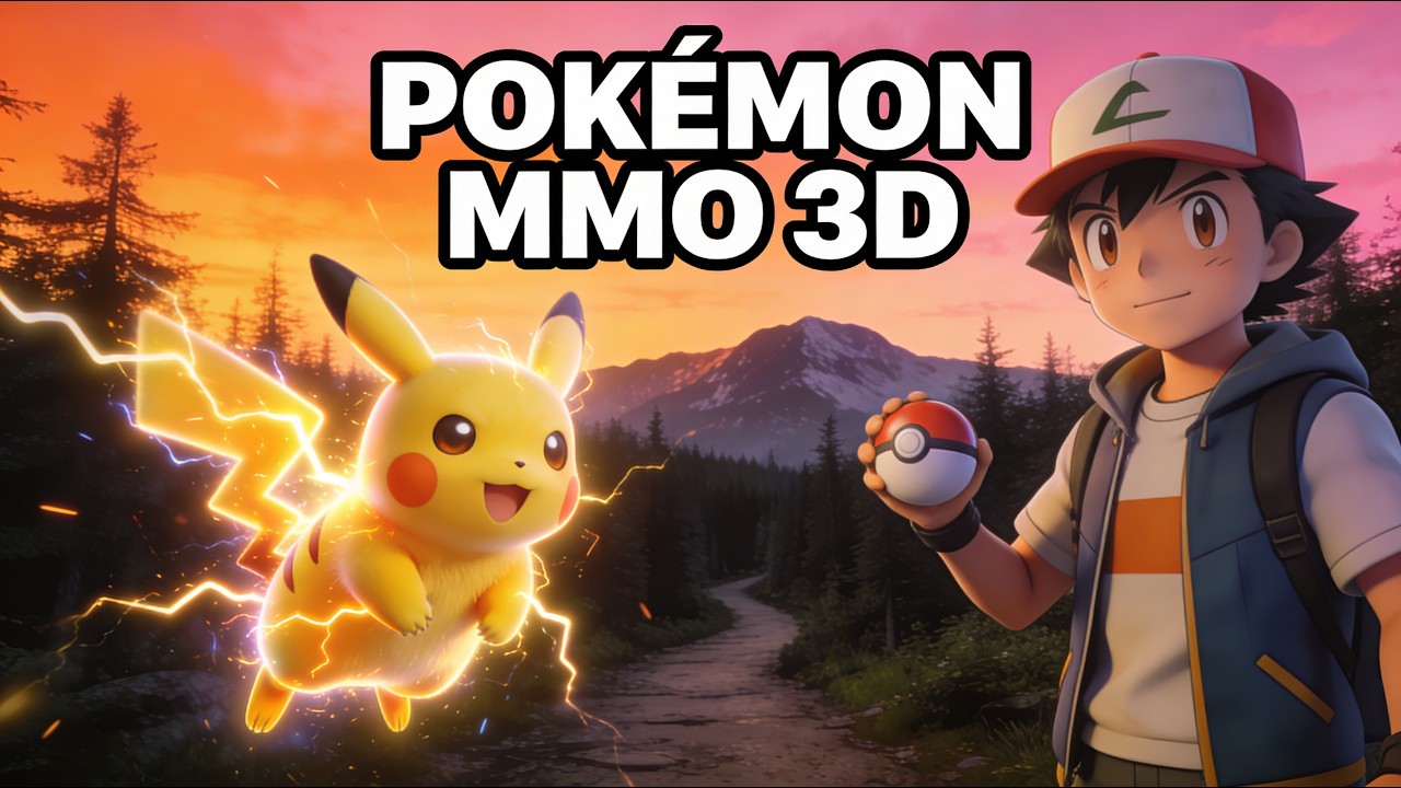 Pokémon MMO 3D EP210 4KUW - Jagt auf neue Pokemons