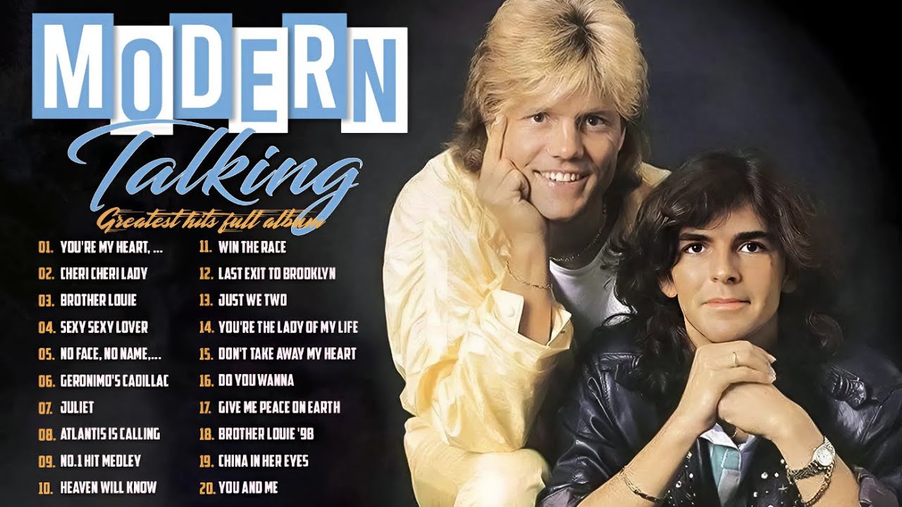 Modern Talking Greatest Hits - Modern Talking Timeless Euro Disco - Top 20 Nonstop Disco 80s #m13