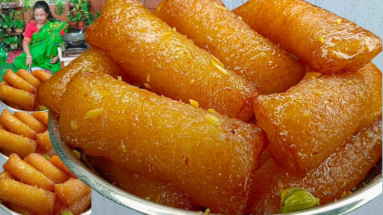 না লাগবে আটা,ময়দা,সুজি চালের গুঁড়ো,খেয়ে দেখুন সবকিছুর স্বাদ হার মানিয়ে দেবে|misti recipe