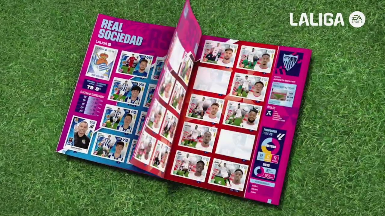 Spot TV de la colecci&oacute;n oficial de cromos de LaLiga EA Sports 2025/26 de Panini