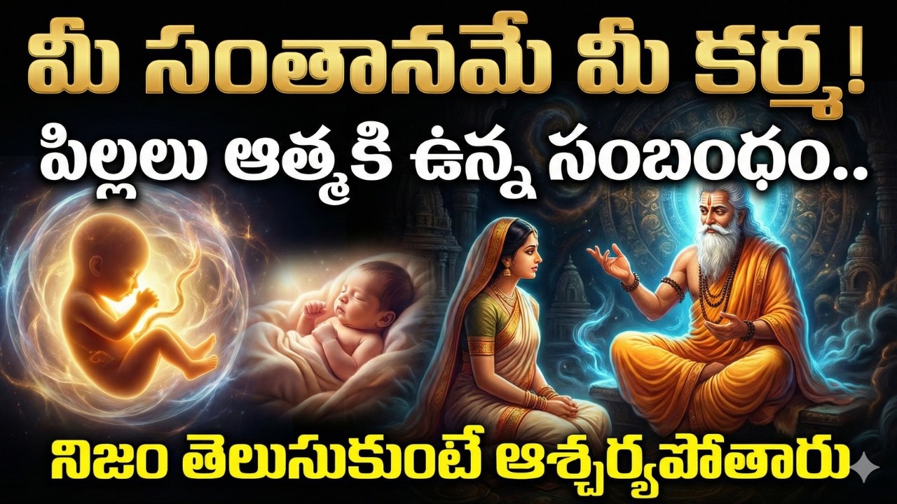 మీ సంతానమే మీ కర్మ..!! పిల్లలు ఆత్మకి ఉన్న సంబంధం.. నిజం తెలుసుకుంటే ఆశ్చర్యపోతారు..!! #ధర్మసందేహాలు