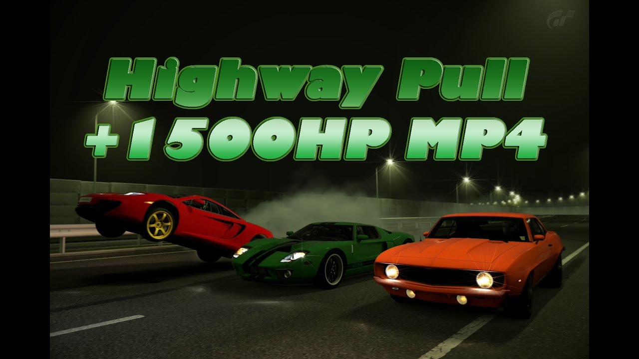 Gran Turismo 6 - Highway Pull - 1500HP McLaren MP4 12C