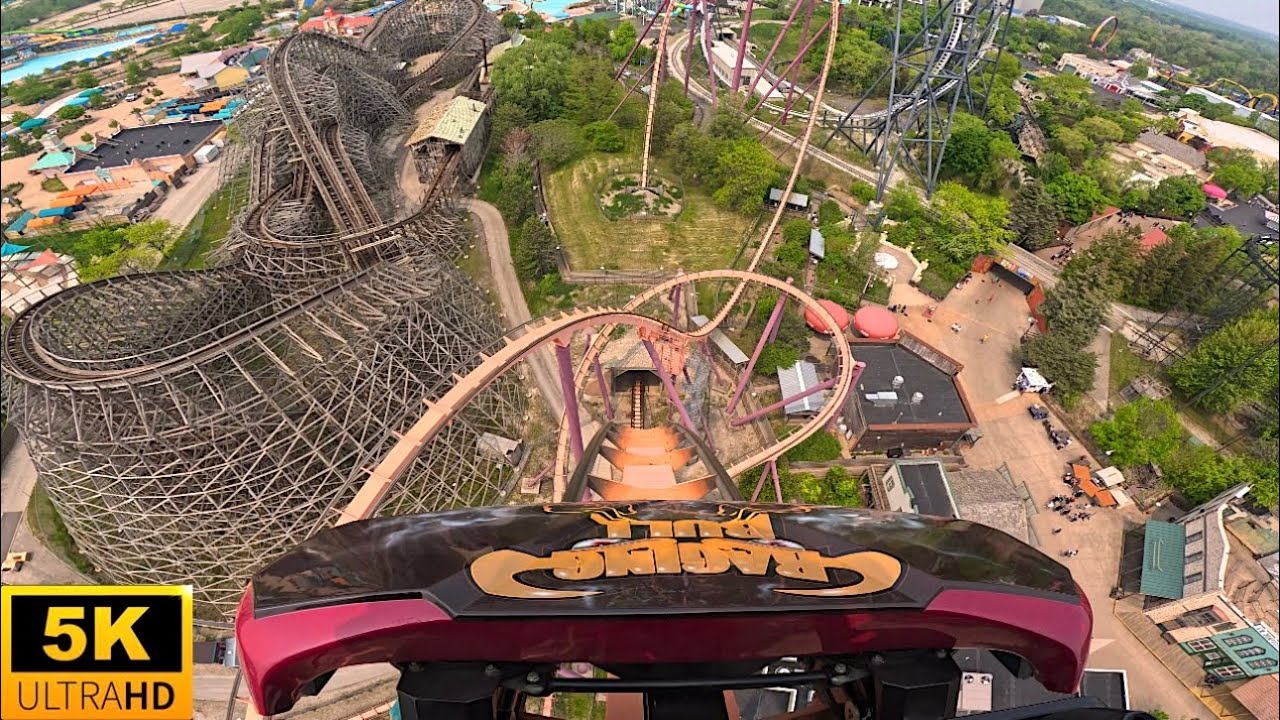 Raging Bull POV 5K (Highest Quality) Six Flags Great America Gurnee, IL