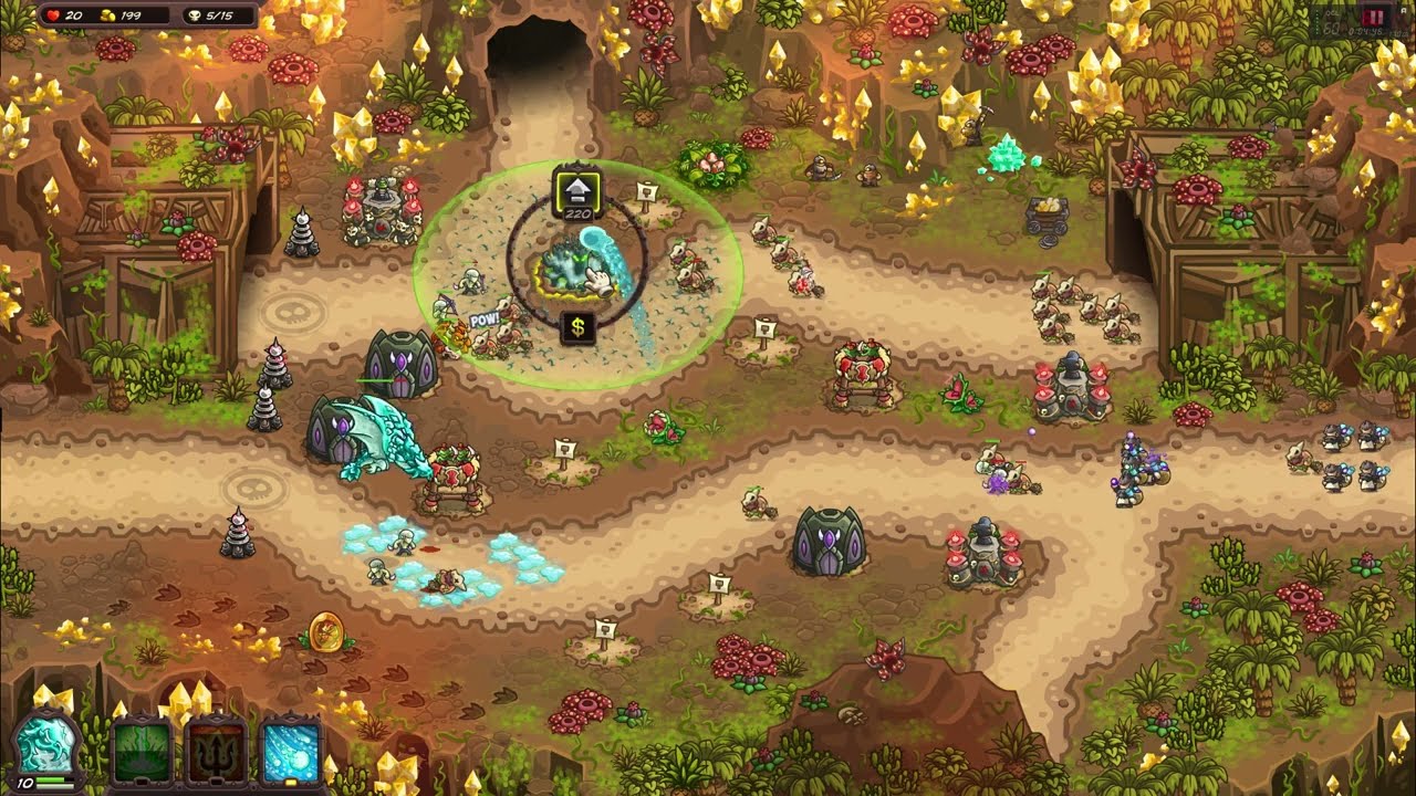 Kingdom Rush Vengeance - Lost Passage - Campaign Challenge - Impossible