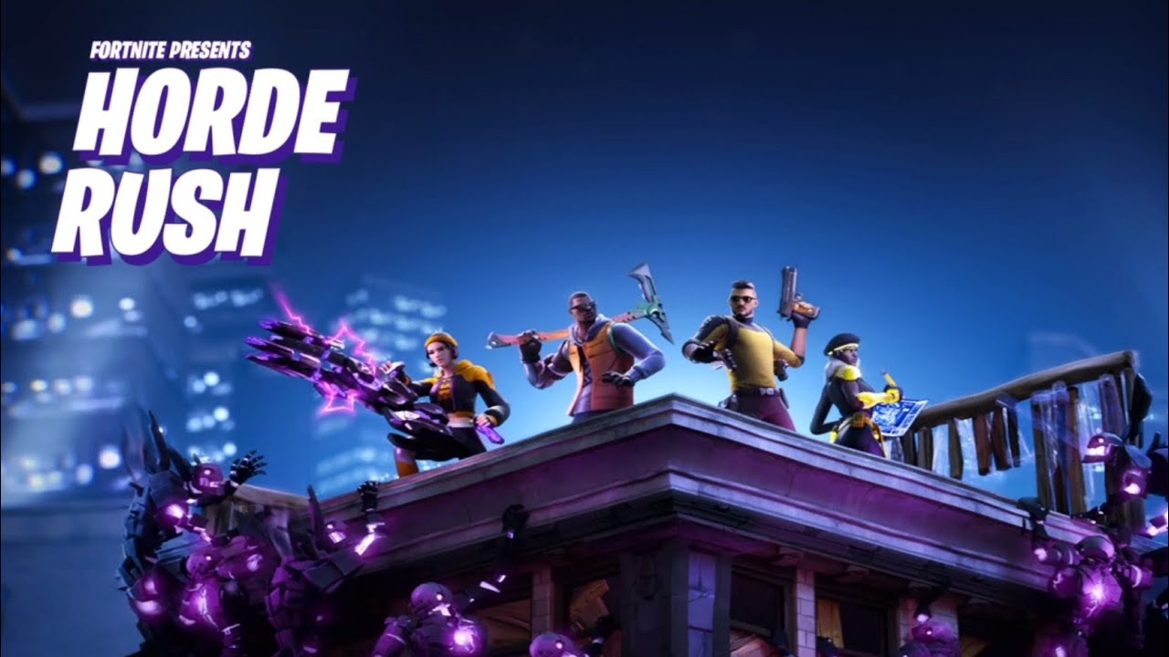 Fortnite Horde Rush 2022 Win full gameplay + Battle Pass Chapter 3 Season 4