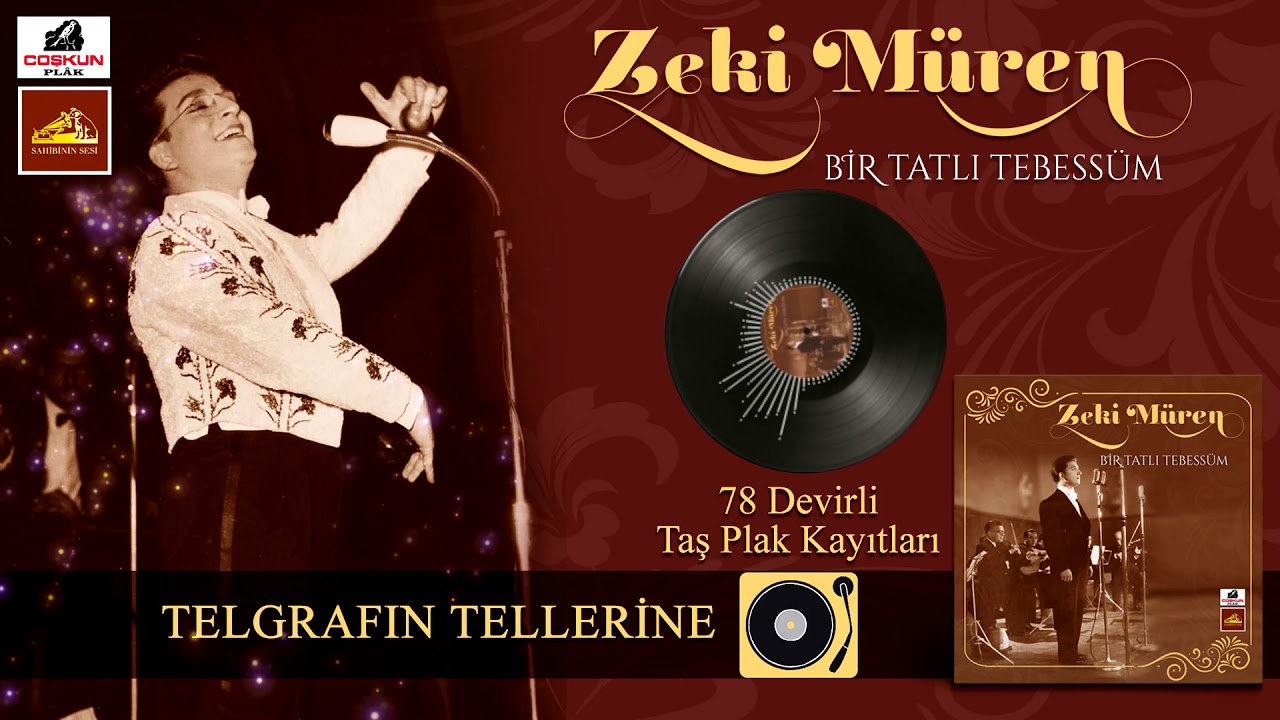 Zeki Müren - Telgrafın Tellerine Kuşlar mı Konar (1955)
