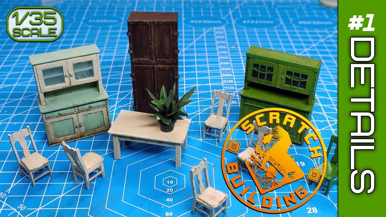 Kitchen Furniture from the 1930s  - 1/35 - Details e1