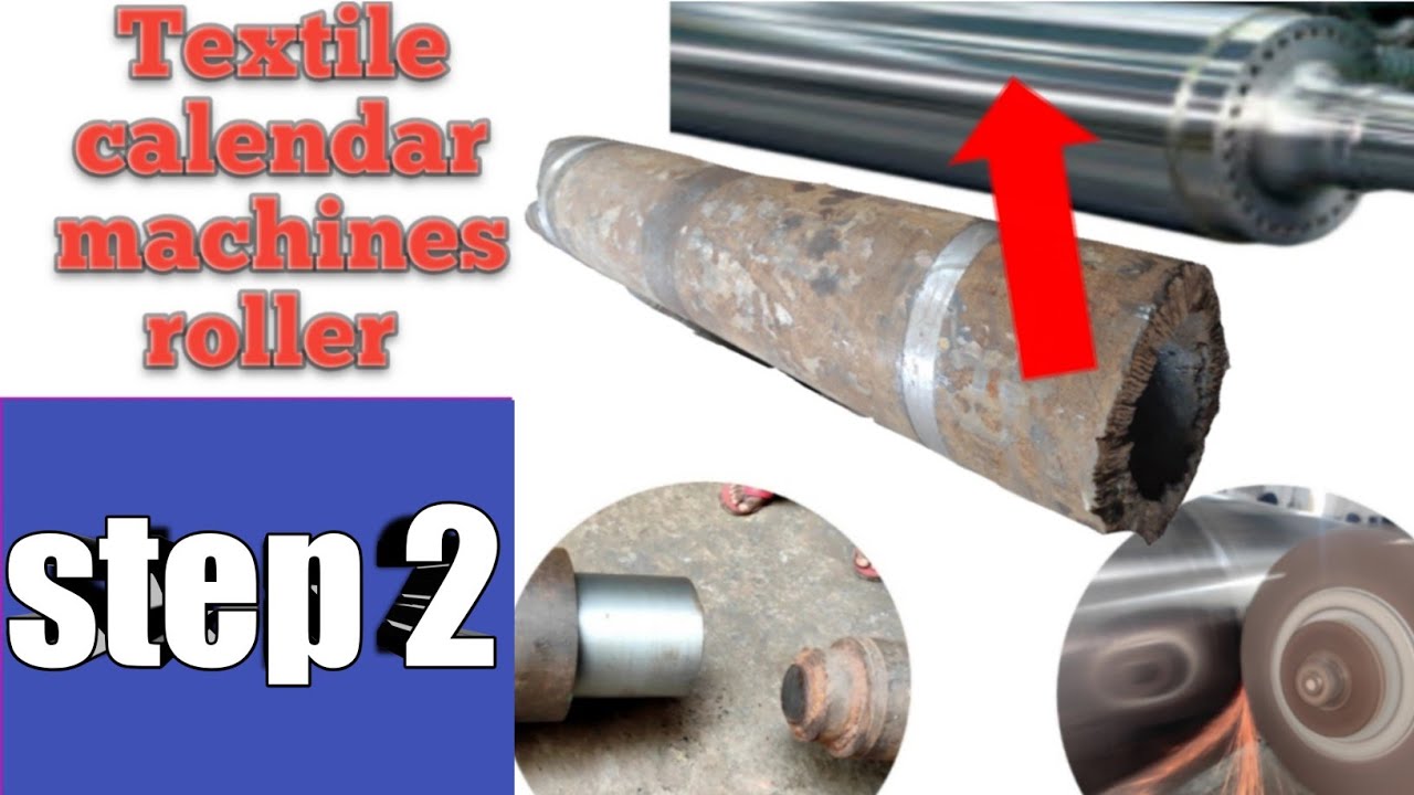 How to make  fabric calendar roller, hitting roller, Metal roller,