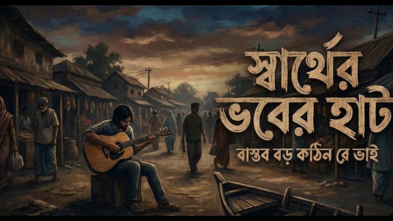 স্বার্থের ভবের হাট | Swather Bhaber Haat | Modern Folk Song 2026 | Official Music Video