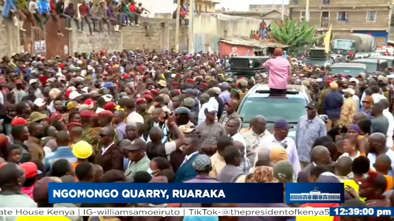 Ngomongo Quarry, Ruaraka, Nairobi County