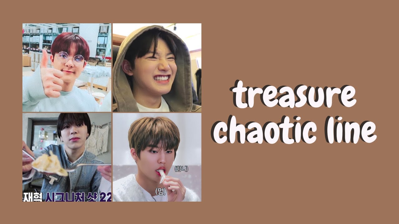 treasure's chaotic line: jihoon, junkyu, jaehyuk, jeongwoo
