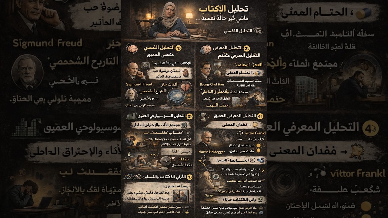 السبب الحقيقي للاكتئاب ماشي اللي كتظن