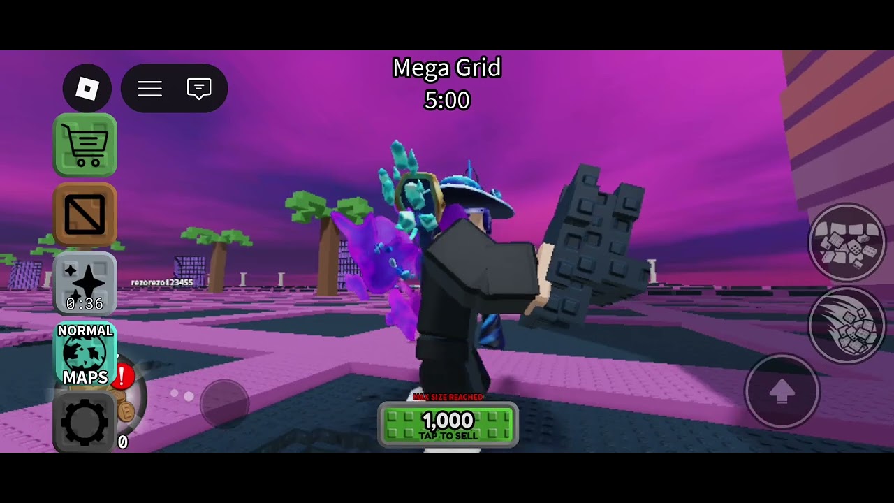 Playing Roblox eat the world part 1